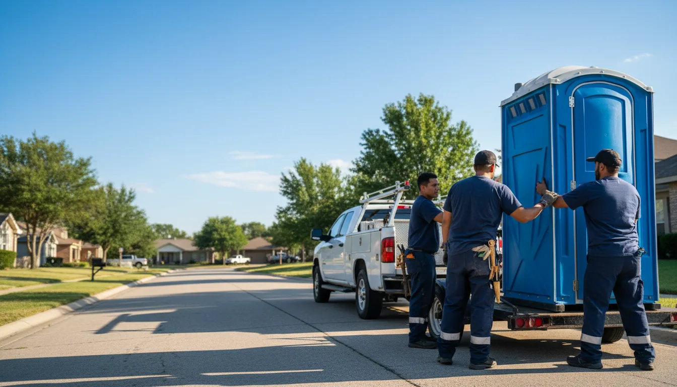 Portable Toilet Rental in Ganado, TX near me